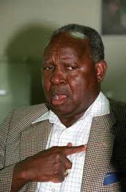 Kenneth Matiba in seinem Büro in