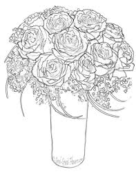 Many details are hidden in these adults floral coloring pages prepare your pens, make yourself comfortable in your garden. Coloring Pages Of Roses Rose Coloring Pages Coloring Pages Inspirational Flower Coloring Pages
