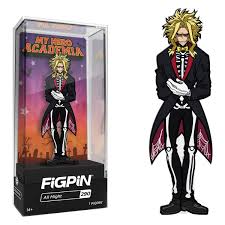 He is scouted by japan's greatest hero, who shares his quirk with izuku after recognizing his potential, and later enrolls him in a. My Hero Academia All Might Halloween Costume Figpin Enamel Pin Entertainment Earth Exclusive