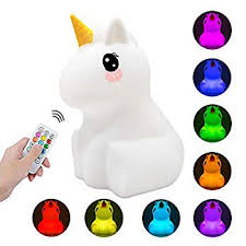 Unicornworlds Kids Night Light Unicorn Led Touch Control Nightlight Mood Lamp With Remote Control Portable Usb Rechargeable Multicolor Changing Bedroom Lamp For Baby Girls Gifts Walmart Com Walmart Com
