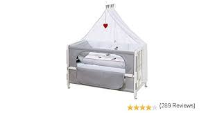 Roba Roombed Lettino 60x120 Cm Adam Owl Con Funzione Di Cosleeping E Comprensivo Di Tutta La Parte Tessile Amazon It Prima I Lettino Owl Prima Infanzia