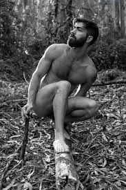 Just A Hairy Hunk Naked And Horny In The Woods - Nude Men, Nude Male  Models, Gay Selfies & Gay Porn