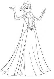 You can print or color them online at getdrawings.com for absolutely free. Queen Elsa Coloring Pages Coloring Home