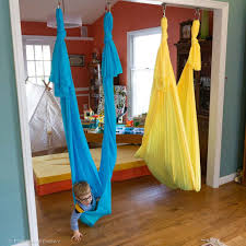 Installing a swing is an amazing way to add interest and extra seating without blocking the view or the hallway. How To Install A Sensory Swing Easy Steps To Diy Sensory Swing Diy Sensory Swing Indoor Kids Swing