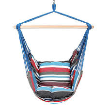 Hammock chair hanging rope swing, max 330 lbs, 2 cushions large macrame hanging chair with pocket $65.00 loading low in stock. Hammock Hanging Rope Chair Swing Chair Seat With 2 Pillows For Garden Use Buy At A Low Prices On Joom E Commerce Platform
