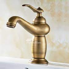 Comparison shop for antique gold faucet home in home. Brushed Gold Bathroom Faucet Antique Brass One Hole Single Handle