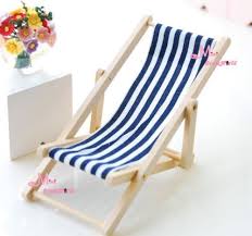 Details About Gorgeous Jbm Dollhouse Miniature Chaise Longe New Shabby Chic Table Chairs Furniture Wooden Beach Chairs