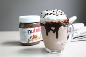 Nutella Milkshake Au Thermomix Recette Thermomix Recette Milk Shake Recette Chocolat Maison Nutella