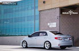 Toyota corolla jdm usedjapanmotors toyotaengine aspxbuy low mileage used toyota engines motors from engine world at wholesale prices we take pride at out stock of toyota camry r32 r33 r34 toyota corolla gt coupe ae86 twincam modified or jdm car mazda rx7 drift car from japan. 2013 Toyota Corolla S With 17x8 5 Esr Sr02 And Hankook 225x45 On Coilovers 227067 Fitment Industries