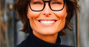 32 Short Hairstyles For Women Over 50 With Glasses You'll Adore