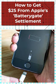 How To Get Your 25 From Apple S Batterygate Settlement Apple Apple Support Iphone Owner