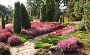 En Guzel Bahce Yollari En Guzel Evler Heidegarten Heide Pflanzen Garten Bepflanzen
