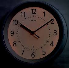 Rhythm Gemini 8mg796wr03 Illuminated Wall Clock The Clock Depot