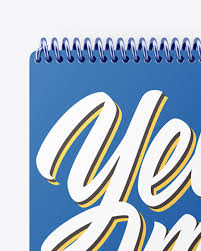 37 best free book mockups for photoshop. Notebook Mockup In Stationery Mockups On Yellow Images Object Mockups