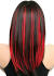 Red Chunks Hair