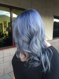 Steel Blue Hair By Ashetonsilvers Kenrametallics Silver Hair Denim Hair Color Granny Hair Blue Hair Granny Hair Denim Hair Hair Color Balayage