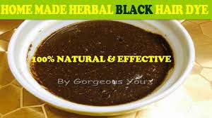 » home & gardening tips. Homemade Herbal Black Hair Dye Get Jet Black Hair Instantly Get Rid Of Grey Hair 100 Natural At Home Youtube