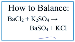 We did not find results for: How To Balance Bacl2 K2so4 Baso4 Kcl Barium Chloride Potassium Sulfate Youtube