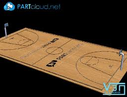 The basketball court is where the game of basketball is played. Basketball Court 3d Model 4 Sport