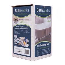 Over the years, i used some of the $20 bathtub refinishing kits found at home depot to touch up the peeling areas. Bathworks 22 Oz Diy Bathtub And Tile Refinishing Kit With Slip Guard Protection Red Bwns 12 The Home Depot