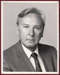 1987 Original Press Photo Carl August Fleischhauer Portrait Legal Office