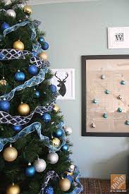 Christmas Decorating Christmas Trees And Coffee Cups Blue Christmas Tree Decorations Blue Christmas Tree Diy Christmas Decorations Easy