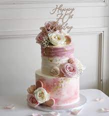 Flori's signature flower cake is a pretty and healthy option for cake lovers. Flower Buttercream Cake Wedding Cakes With Flowers 18th Birthday Cake Buttercream Decorating