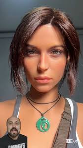 LARA CROFT TOMB RAIDER by @silicongirls.store, #laracroft #tombraider  #hyperrealism #actionfigures #statues #review #reaction #videogame