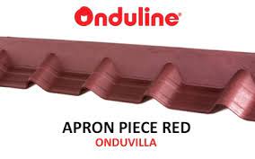 Apron Piece Onduvilla 102cm X 14cm - Red » Hi Steel