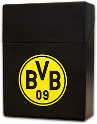 Borussia dortmund, often called just bvb, is a sports club headquartered in dortmund (germany). Borussia Dortmund Bvb Zigarettenbox Mit Emblem Amazon De Sport Freizeit