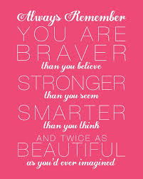 We hope you will own elephant always remember you are braver than you believe strongs autism shirt because the details such as the picture and the symbols on elephant, autism awareness puzzle show your fashion style. Matching Printable Set Always Remember You Are Braver Stronger Smarter And Twice As Beautiful Prin Printable Quotes Beautiful Quotes Inspirational Quotes