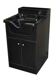 Pl 932b Shampoo Cabinet W Shampoo Bowl Black