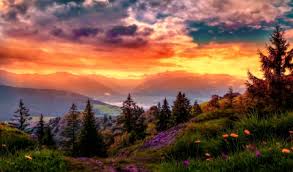 Beautiful sunset in the altai mountains. Sunset Mountain Sunsets Nature Background Wallpapers On Desktop Nexus Image 1985903