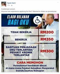 Ingin membuat pendaftaran dan permohonan bsh 2020? Medical Mythbusters Malaysia Elaun Bulanan Oku Prosedur Mendapatkannya â„¹sehingga Tahun 2015 Seramai 365 577 Orang Oku Telah Didaftarkan Di Jabatan Kebajikan Masyarakat Jkm Jumlah Ini Sebenarnya Tidak Melambangkan Jumlah Sebenar Oku Di Malaysia