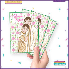 When it comes to designing your wedding cards, turn to canva! Quirky Indian Wedding Invitations Kerala Christian Syrian Wedding Invitation Card Design