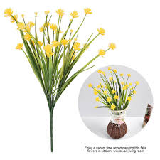 We are artificial flower manufacturers, we wholesale artificial flowers, plants and silk flower, custom fake flowers in cheap price, we located in china, our customer we make artificial flower more than 10years. Artificial Fake Flowers Bundle Outdoor Greenery Shrubs Plants Indoor Outside Home Garden Decor Buy From 3 On Joom E Commerce Platform