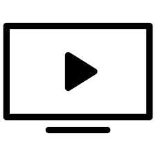 Vector files, including png and svg icons. Tv Free Icon Of Bubble Line