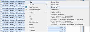 7zip will now process the file and compress it in a zip file that's located in the same destination. Combine Several Zip Files Imsma Wiki