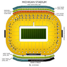 Michigan Stadium Tickets Michigan Wolverines Home Games