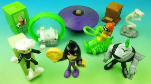 2005 DANNY PHANTOM set of 8 BURGER KING FIGURES FULL COLLECTION VIDEO  REVIEW 