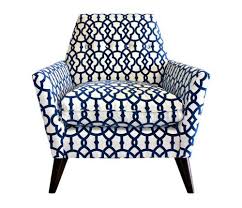 We Ve Got The Blues 10 Blue And White Patterned Chair Designs Patterned Chair White Accent Chair White Pattern Chair