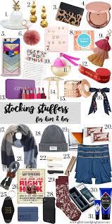 Stocking stuffer ideas for him. Stocking Stuffer Gift Ideas For Him Her Glitter Gingham