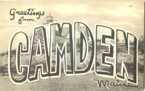 Greetings From Gamden Maine Postcard Camden Maine Camden