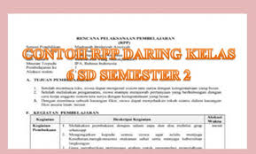 Rpp satu lembar untuk kelas 3. Contoh Rpp 1 Lembar Daring Kelas 6 Semester 2 Dunia Pendidikan