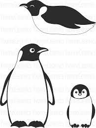 Penguin Svg Baby Penguin Svg File Mom And Baby Svg Png Jpg Etsy Baby Svg Digital Clip Art Baby Penguins