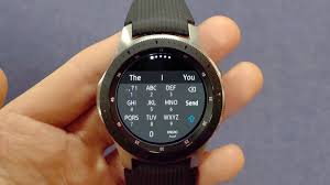 Rotate the bezel left or right to view notifications, select an app, or navigate. Whatsapp On Samsung Smartwatches How To Send And Reply