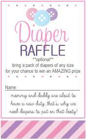 Actual Diaper Raffle Invite Insert My Creation Feel Free To Use Baby Shower Baby Shower Invitations Baby Shower Fun