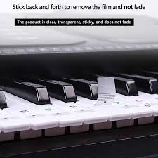 Beschrifte deine klaviatur, um leicht jetzt schnell und günstig online bestellen. Transparent Klavier Tastatur Aufkleber 54 61 Schlussel Elektronische Tastatur Klavier Aufkleber 88 Schlussel Klavier Stab Hinweis Aufkleber Fur Weissen Tasten Piano Aliexpress