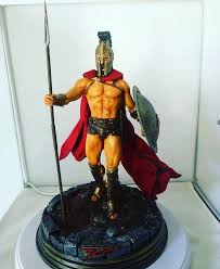 300 Spartans Leonidas 3d Figurines 3d Statue Spearman 3d King Leonidas 3d Figurines 3d Figure 3d Printing Figurines Prints