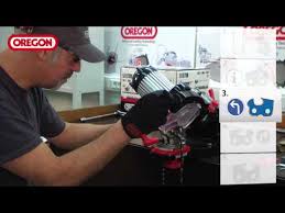 Oregon 511ax Chain Grinder Set Up And Grinding Instructions